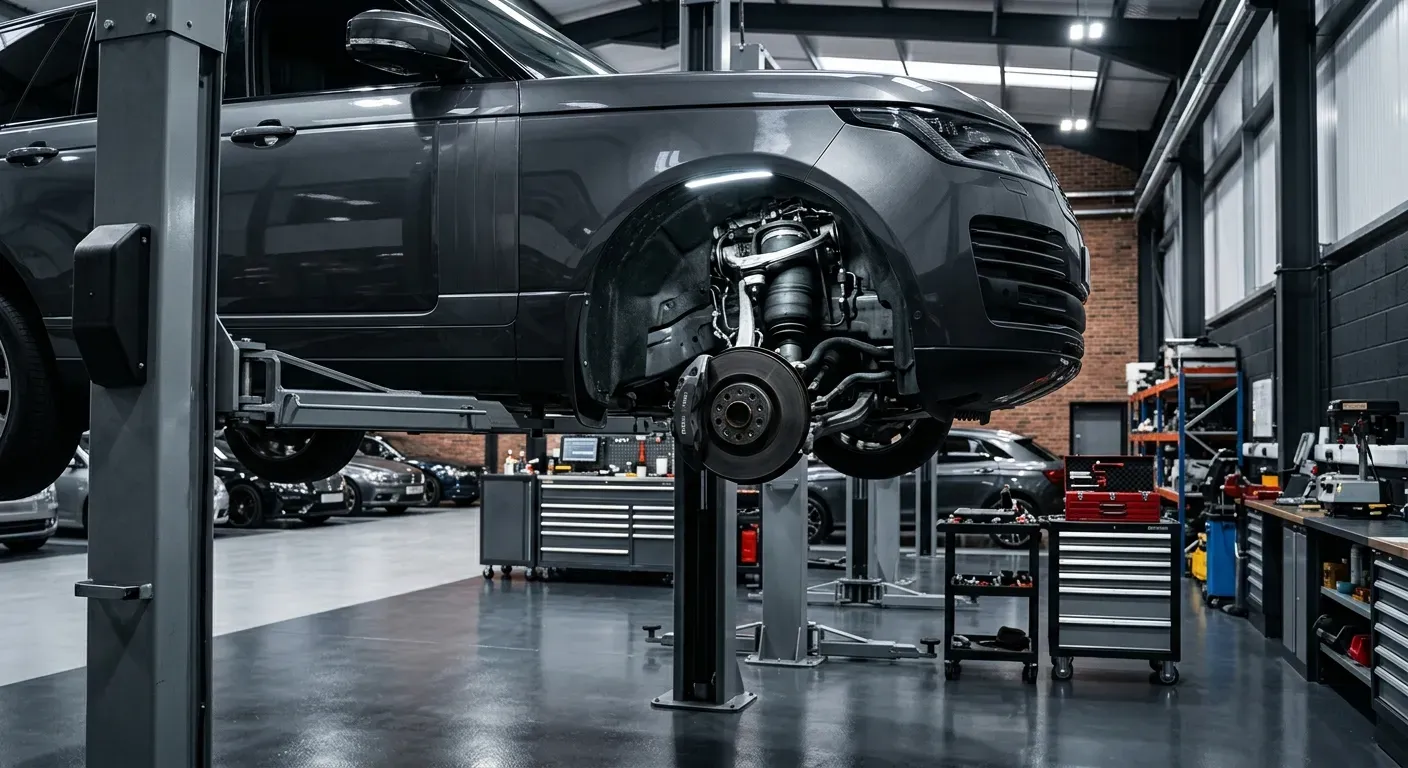 Range Rover Havalı Süspansiyon Arızası: 'Suspension Fault' Uyarısı ve Kesin Çözüm Yolları